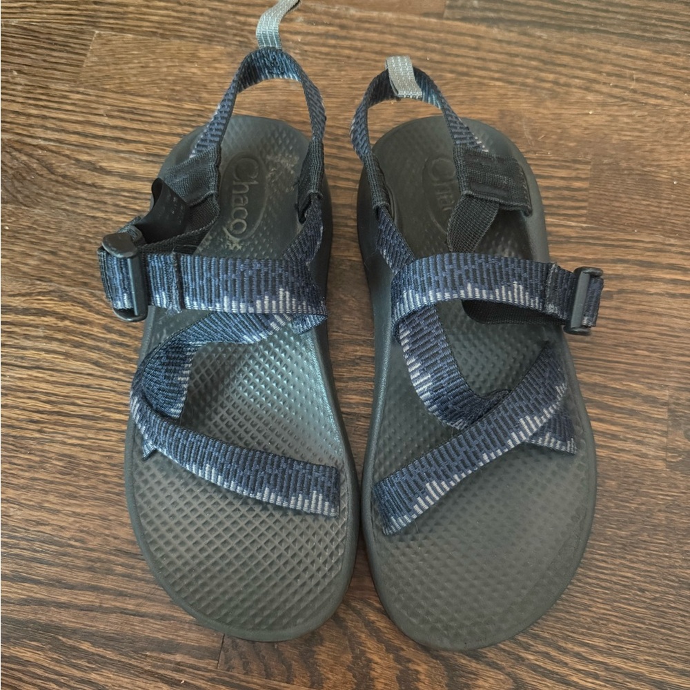 Chaco Navy and Black Adventure Sandals